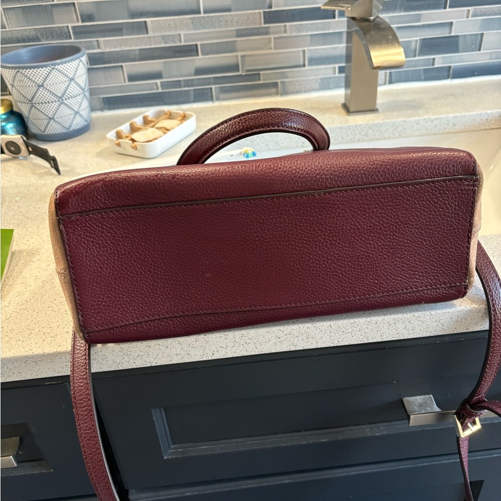Kate Spade Burgundy Shoulder Bag - Picture 6 of 7